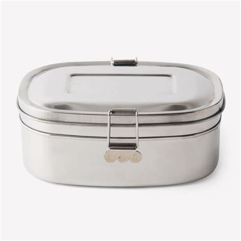 onyx stainless steel sandwich box|Onyx Stainless Steel 2 Layer Medium and Large .